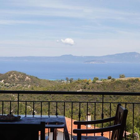 Villa Panorama Pefkochori Bagian luar foto