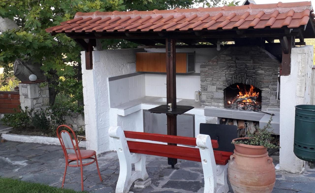Villa Panorama Pefkochori Bagian luar foto